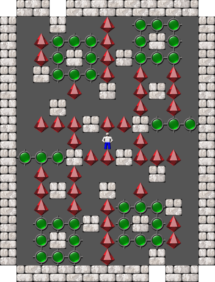 Сокобан Attrition 3 уровень 32